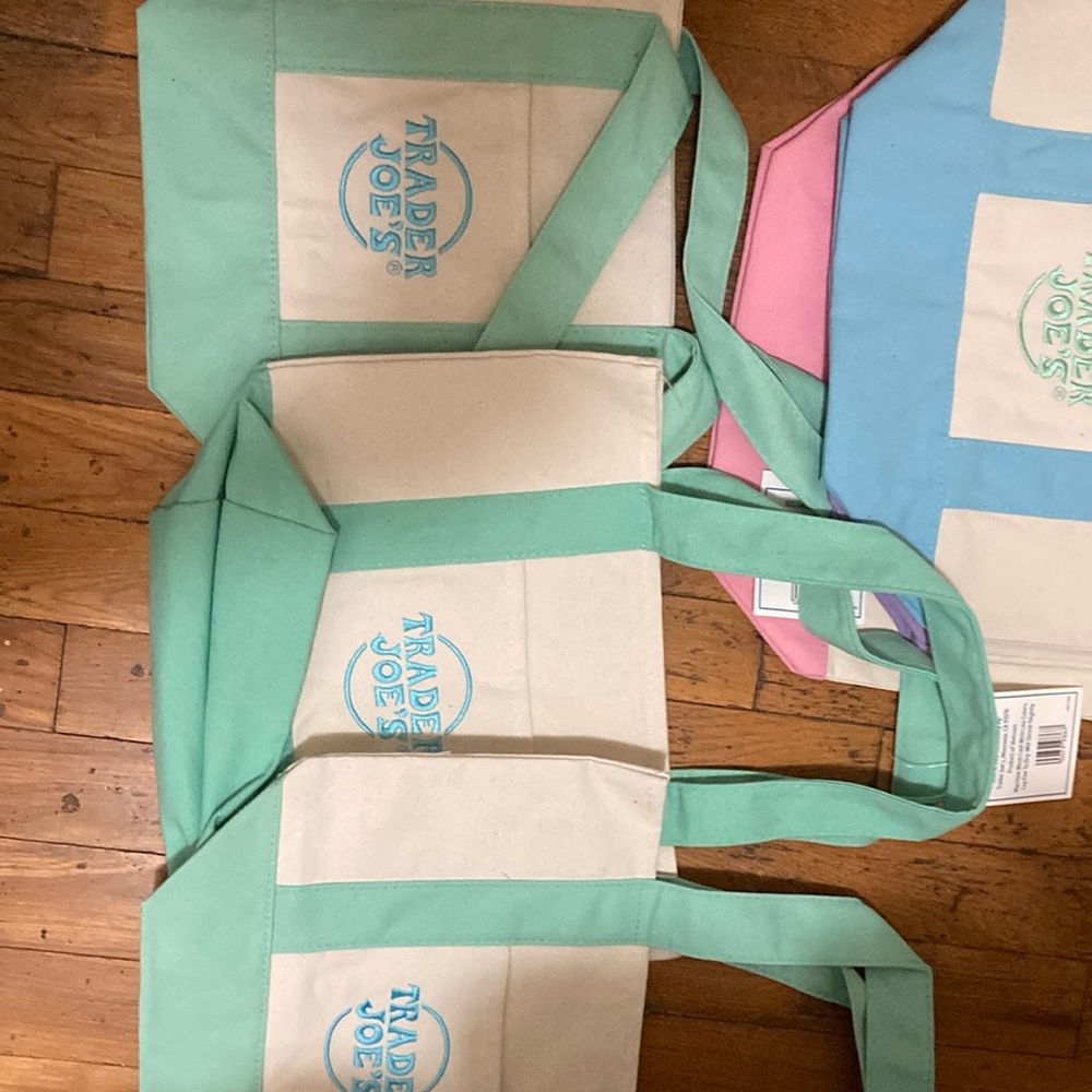 Trader Joe's Canvas Tote Bags